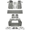 VT1119856 1978-79 Chevrolet Corvette; Complete Molded Carpet Set; w/ 3 Compartment Doors; Cutpile; Gray / Oyster - image 2