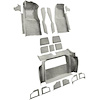 VT1119926 1978 Chevrolet Corvette; Complete Molded Carpet Set; w/o Door Panels; Cutpile; Oyster / Shale - image 1
