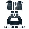 VT1119965 1978-79 Chevrolet Corvette; Complete Molded Carpet Set; w/o Door Panels; Cutpile; Midnight Blue - image 2