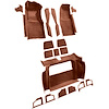 VT1119976 1978 Chevrolet Corvette; Complete Molded Carpet Set; w/o Door Panels; Cutpile; Saffron - image 1