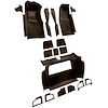VT1119999 1978-79 Chevrolet Corvette; Complete Molded Carpet Set; w/o Door Panels; Cutpile; Brown - image 1
