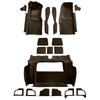 VT1119999 1978-79 Chevrolet Corvette; Complete Molded Carpet Set; w/o Door Panels; Cutpile; Brown - image 2