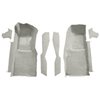 VT1120026 1978-80 Chevrolet Corvette; Front Molded Carpet Set; w/ Console Strips & Kick Panels; Cutpile; Oyster / Shale - image 2