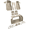 VT1120820 1979-80 Chevrolet Corvette; Complete Molded Carpet Set; w/o Door Panels; w/ 2 Compartment Doors; Cutpile; Doeskin/Came - image 1