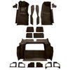 VT1120899 1979 Chevrolet Corvette; Complete Molded Carpet Set; w/o Door Panels; w/ 2 Compartment Doors; Cutpile; Brown - image 2