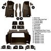 VT1120899 1979 Chevrolet Corvette; Complete Molded Carpet Set; w/o Door Panels; w/ 2 Compartment Doors; Cutpile; Brown - image 4