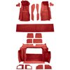 VT1121054 1981-82 Chevrolet Corvette; Complete Molded Carpet Set; Cutpile; Dark Red/Carmine - image 2