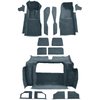 VT1121139 1981-82 Chevrolet Corvette; Complete Molded Carpet Set; w/o Door Panels; Cutpile; Blue - image 2