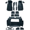 VT1121153 1981-82 Chevrolet Corvette; Complete Molded Carpet Set; w/o Door Panels; Cutpile; Blue - image 2
