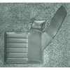 VT1121246 1981-82 Chevrolet Corvette; Front Molded Carpet Set; w/ Console Strips & Kick Panels; Cutpile; Silver Green/Jade - image 3