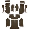 VT1121657 1984-87 Chevrolet Corvette; Coupe; Complete Molded Carpet Set; w/ Heel Pad; Cutpile; Bronze - image 2
