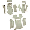 VT1121674 1984-87 Chevrolet Corvette; Coupe; Complete Molded Carpet Set; w/ Heel Pad; Cutpile; Saddle / Biscuit - image 1