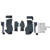 VT1122139 1984-87 Chevrolet Corvette; Front Molded Carpet Set; Cutpile; Blue - image 4