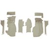 VT1122174 1984-87 Chevrolet Corvette; Front Molded Carpet Set; Cutpile; Saddle / Biscuit - image 2
