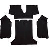 VT1122401 1984-87 Chevrolet Corvette; Coupe; Rear Molded Carpet; w/ Heel Pad; Cutpile; Black - image 2