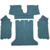 VT1122404 1984-87 Chevrolet Corvette; Coupe; Rear Molded Carpet; w/ Heel Pad; Cutpile; Metallic Blue - image 2