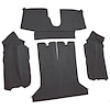 VT1122433 1984-87 Chevrolet Corvette; Coupe; Rear Molded Carpet; w/ Heel Pad; Cutpile; Graphite - image 1