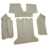 VT1122474 1984-87 Chevrolet Corvette; Coupe; Rear Molded Carpet; w/ Heel Pad; Cutpile; Saddle / Biscuit - image 1