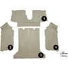 VT1122474 1984-87 Chevrolet Corvette; Coupe; Rear Molded Carpet; w/ Heel Pad; Cutpile; Saddle / Biscuit - image 3