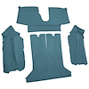 VT1122504 1984-87 Chevrolet Corvette; Coupe; Rear Molded Carpet; Cutpile; Metallic Blue - image 1
