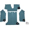 VT1122504 1984-87 Chevrolet Corvette; Coupe; Rear Molded Carpet; Cutpile; Metallic Blue - image 3
