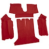 VT1122554 1984-87 Chevrolet Corvette; Coupe; Rear Molded Carpet; Cutpile; Dark Red/Carmine - image 1