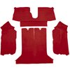 VT1122554 1984-87 Chevrolet Corvette; Coupe; Rear Molded Carpet; Cutpile; Dark Red/Carmine - image 2