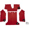 VT1122554 1984-87 Chevrolet Corvette; Coupe; Rear Molded Carpet; Cutpile; Dark Red/Carmine - image 3