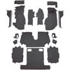 VT1122633 1986-87 Chevrolet Corvette; Convertible; Complete Molded Carpet Set; w/ Heel Pad; Cutpile; Graphite - image 2