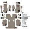 VT1122727 1986-87 Chevrolet Corvette; Convertible; Complete Molded Carpet Set; Cutpile; Gray - image 4