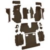 VT1122757 1986-87 Chevrolet Corvette; Convertible; Complete Molded Carpet Set; Cutpile; Bronze - image 2