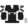 VT1123001 1986-89 Chevrolet Corvette; Convertible; Rear Molded Carpet; w/ Heel Pad; Cutpile; Black - image 3