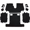 VT1123101 1986-89 Chevrolet Corvette; Convertible; Rear Molded Carpet; Cutpile; Black - image 2