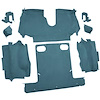 VT1123104 1986-89 Chevrolet Corvette; Convertible; Rear Molded Carpet; Cutpile; Metallic Blue - image 1