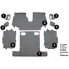 VT1123168 1986-89 Chevrolet Corvette; Convertible; Rear Molded Carpet; Cutpile; Smoke - image 2