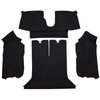 VT1124001 1988-89 Chevrolet Corvette; Coupe; Rear Molded Carpet; w/ Heel Pad; Cutpile; Black - image 2