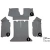 VT1124068 1988-89 Chevrolet Corvette; Coupe; Rear Molded Carpet; w/ Heel Pad; Cutpile; Smoke - image 3