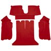 VT1124077 1988-89 Chevrolet Corvette; Coupe; Rear Molded Carpet; w/ Heel Pad; Cutpile; Flame Red - image 2