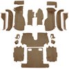 VT1124259 1988-89 Chevrolet Corvette; Convertible; Complete Molded Carpet Set; w/ Heel Pad; Cutpile; Cognac - image 2