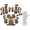 VT1124259 1988-89 Chevrolet Corvette; Convertible; Complete Molded Carpet Set; w/ Heel Pad; Cutpile; Cognac - image 4