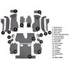 VT1124268 1988-89 Chevrolet Corvette; Convertible; Complete Molded Carpet Set; w/ Heel Pad; Cutpile; Smoke - image 4
