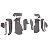 VT1125268 1990-93 Chevrolet Corvette; Front Molded Carpet Set; w/ Heel Pad; Cutpile; Smoke - image 1