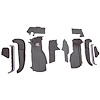 VT1125368 1988-89 Chevrolet Corvette; Front Molded Carpet Set; Cutpile; Smoke - image 1