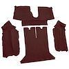 VT1125602 1990-93 Chevrolet Corvette; Coupe; w/ 2 Door Latches; Rear Molded Carpet; w/ Heel Pad; Cutpile; Ruby Red - image 1