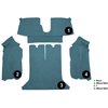 VT1125604 1990-93 Chevrolet Corvette; Coupe; w/ 2 Door Latches; Rear Molded Carpet; w/ Heel Pad; Cutpile; Metallic Blue - image 3