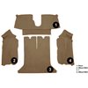 VT1125659 1990-93 Chevrolet Corvette; Coupe; w/ 2 Door Latches; Rear Molded Carpet; w/ Heel Pad; Cutpile; Cognac - image 3