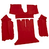VT1125677 1990-93 Chevrolet Corvette; Coupe; w/ 2 Door Latches; Rear Molded Carpet; w/ Heel Pad; Cutpile; Flame Red - image 1
