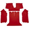 VT1125677 1990-93 Chevrolet Corvette; Coupe; w/ 2 Door Latches; Rear Molded Carpet; w/ Heel Pad; Cutpile; Flame Red - image 2