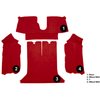 VT1125677 1990-93 Chevrolet Corvette; Coupe; w/ 2 Door Latches; Rear Molded Carpet; w/ Heel Pad; Cutpile; Flame Red - image 3