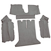 VT1125683 1990-93 Chevrolet Corvette; Coupe; w/ 2 Door Latches; Rear Molded Carpet; w/ Heel Pad; Cutpile; Pewter - image 1